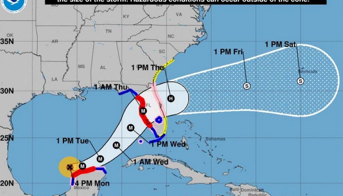 Uraganul Milton explodează într-o furtună puternică de categoria 5 în timp ce se îndreaptă spre Florida