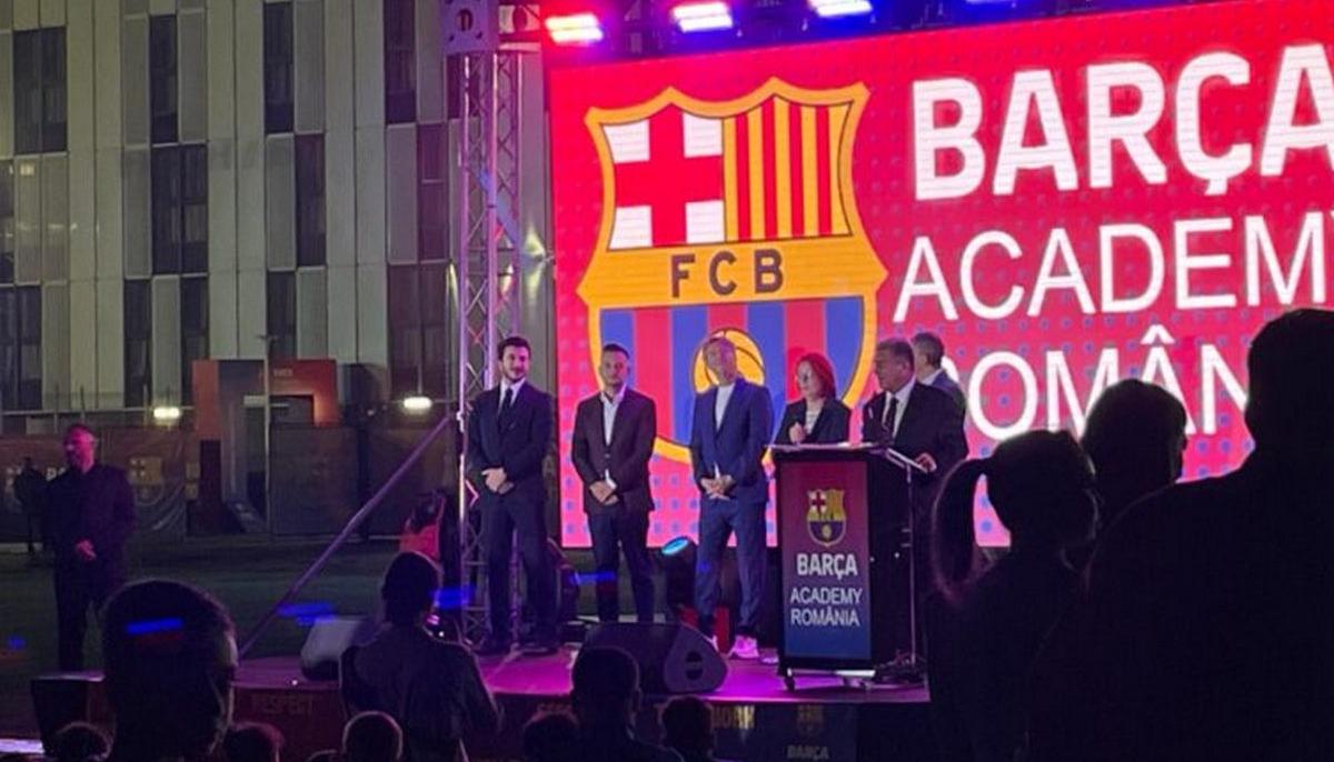 FC Barcelona inaugurează Prima Academie Barça din România