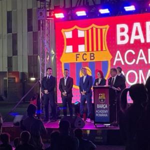 FC Barcelona inaugurează Prima Academie Barça din România