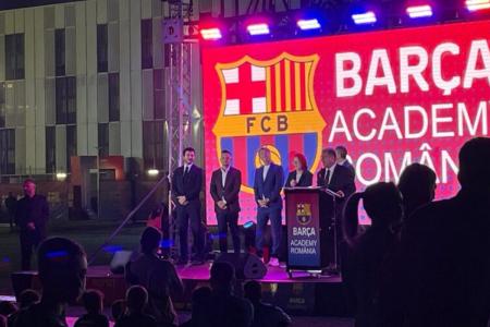 FC Barcelona inaugurează Prima Academie Barça din România