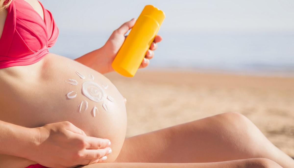 What are the risks of exposure to the sun when you are pregnant?