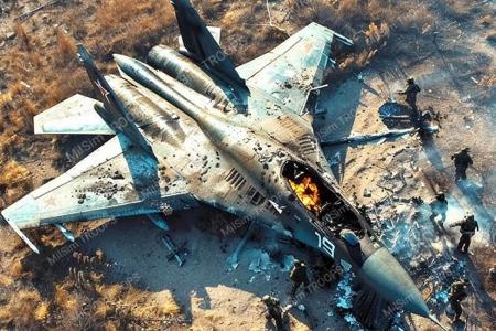 First successful strike by Ukrainian F-16 on a Russian plane? Su-34, possibly shot down with an AIM-9X Sidewinder air-to-air missile