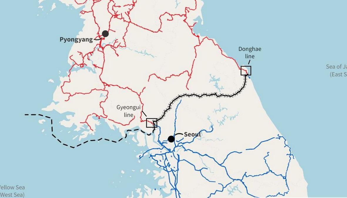 Coreea de Nord aruncă în aer drumurile de la frontieră, într-o mișcare împotriva Coreei de Sud