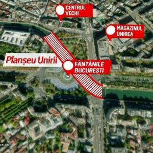 Conflict între primarii din București pentru renovarea pasajului superior Unirii