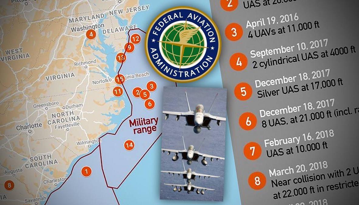 The mystery of the mysterious fleet of drones that flew over sensitive US military areas for 17 days