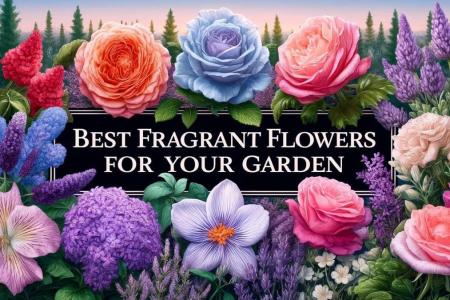 Flowers and fragrant plants, ideal for planting in the garden in spring