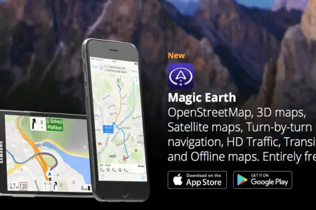 Magic Earth, an exciting new alternative to Google Maps. What functions does it have?